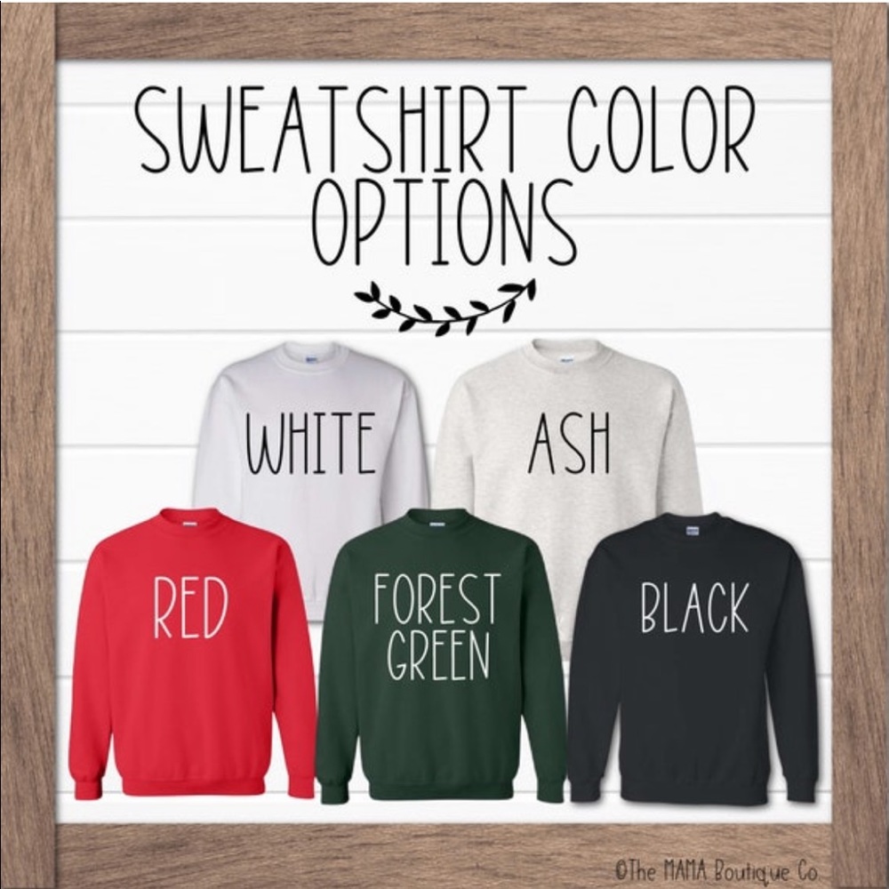 Christmas Sweatshirt | Merry Christmas Sweatshirt - Picture 2 of 3